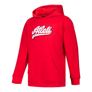 Kids Atleti Red Terry Hoodie
